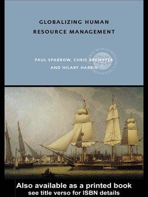 cover image of Globalizing Human Resource Management